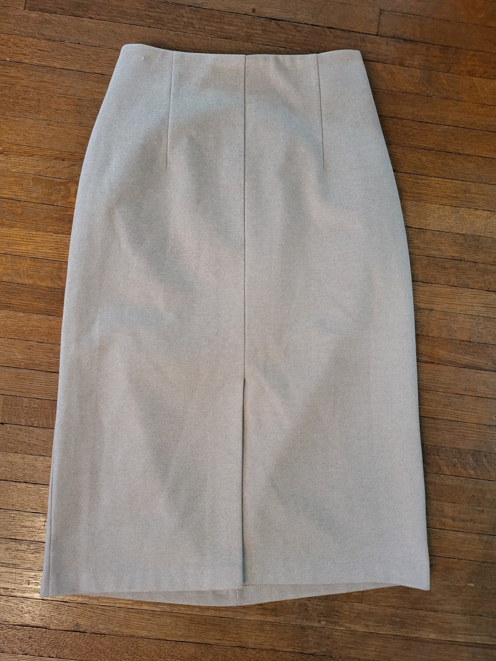 OAK + FORT Light Cream Pencil Skirt